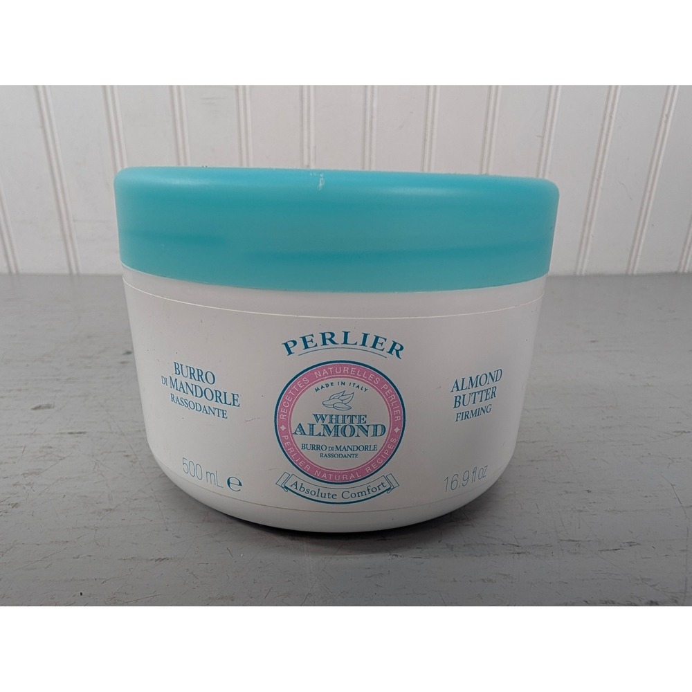 Perlier White Almond Firming Body Butter 16.9oz 500ml Made in Italy NEW